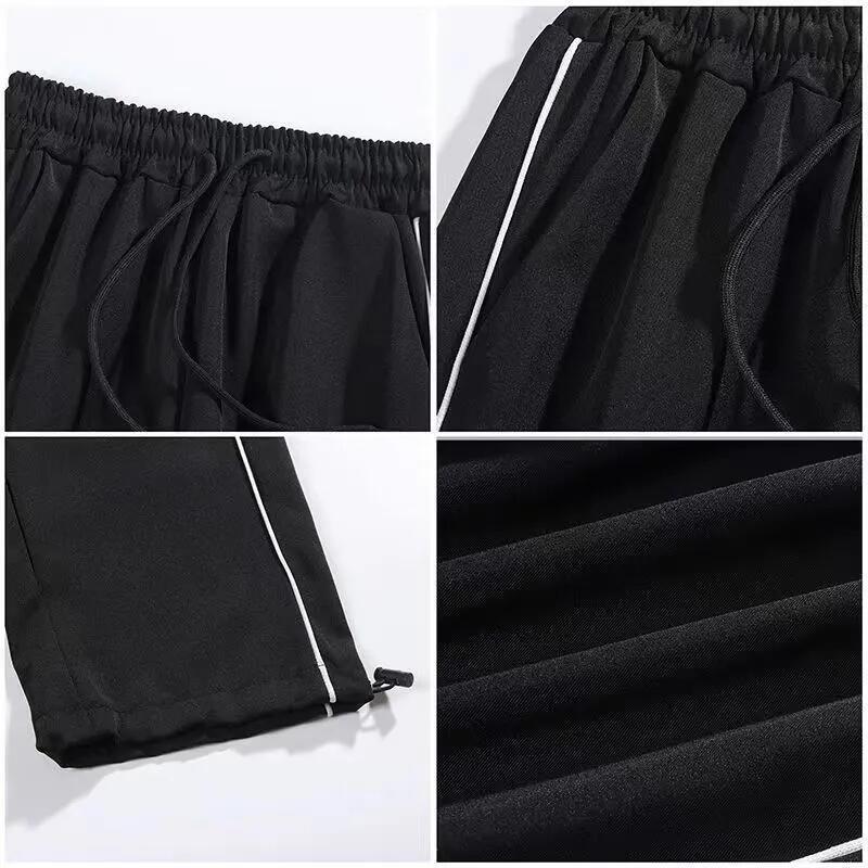 Threebooy Men's Sets New Casual One-piece Suit Male Sportswear Women Suits Overalls Trousers Loose Fleece Zipper Long Sleeves Jacket Pants