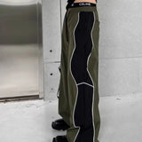 Threebooy Hippie Wide Loose Baggy Straight Summer Casual Pants Man Hip Hop Trousers for Men Thin Mens Clothing Harajuku Fashion New in Y2k