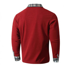 Threebooy  Men's Autumn Outdoor Breathable Collar Shirt