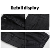 Threebooy Baggy Jeans Trousers Male Denim Pants Black Wide Leg Pants Men's Jeans Oversize Cargo Korean Streetwear Hip Hop Casual