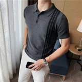 Threebooy  New Style Fashion Male High Quality In Summer Pure Cotton Short Sleeve POLO Shirts/Men's Slim Fit Leisure POLO Shirts S-3XL