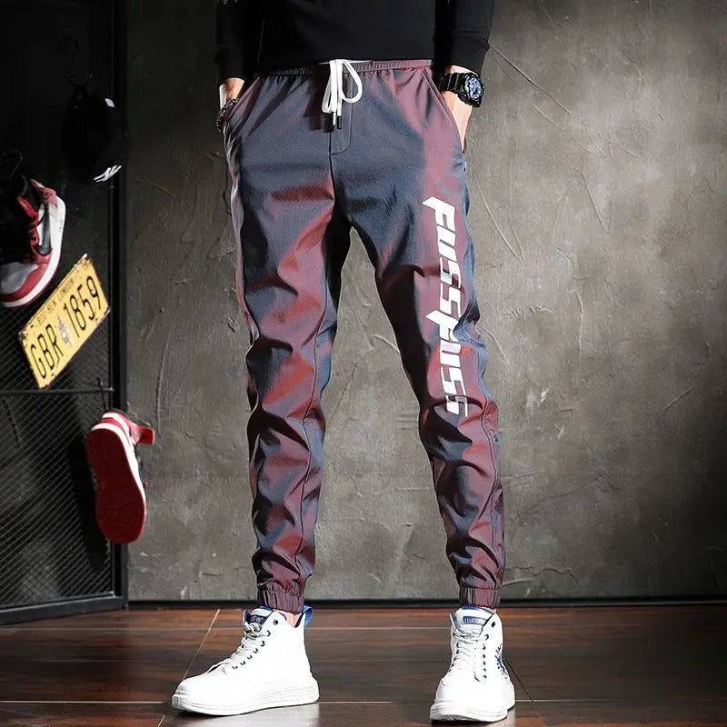 Threebooy Men's Cargo Pants Slacks Fashion Y2k Hip Hop Hiking Street Summer Outdoor Cheapest Stacked Joggers Cotton Emo Trousers Man
