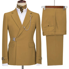 Threebooy  Suit 3piece Banquet Party Fashion Suit Men's Casual Business Suit