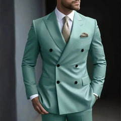 Threebooy  Luxury Fashion Light Suit Suit Men's Banquet Daily Casual Business