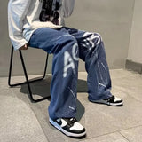 Threebooy Long Straight Stylish Trousers for Men Low Price Fashion 2024 Classic New In Y2k Korean Style Sale Streetwear Casual Pants Man