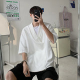 Threebooy Black Long-sleeved Shirt Men Fashion Social Mens Dress Shirt Korean Loose Casual Ice Silk Pullover Shirts Men Formal Shirt M-2XL