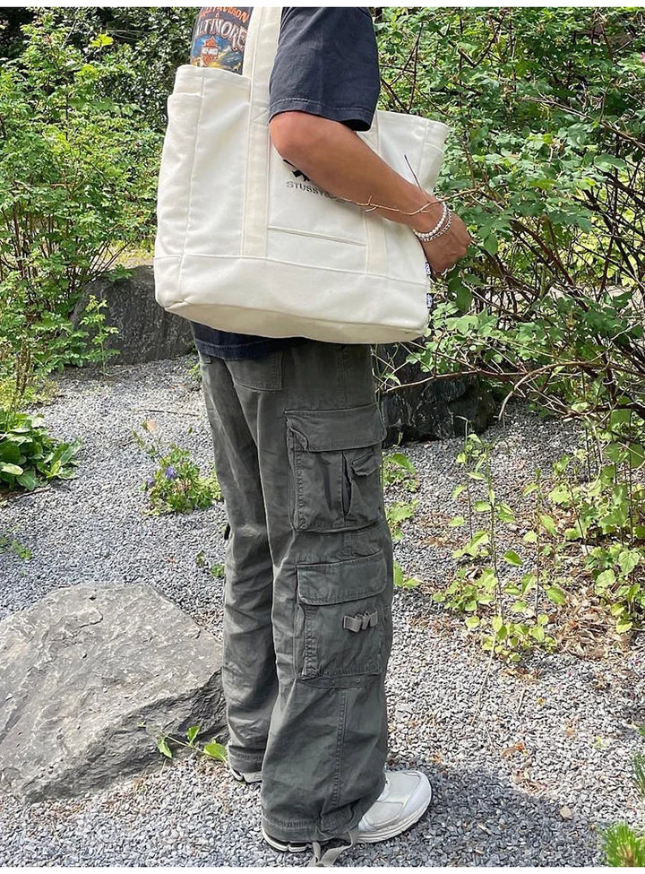 THREE TO EIGHTY ♥ PARACHUTE CARGO PANTS/追跡付 The Bottom Line High-Rise Parachute Cargo Pants | Windsor