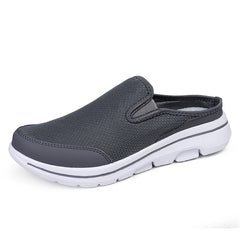 Threebooy  Big Size 47 48 49 Summer Men Women Half Shoes Slippers Slip On Shoes Mesh Breathable Soft Comfortable Dropshipping