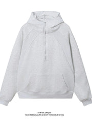 Threebooy  New Hooded Fashion Sweatshirt Men Casual Loose Comfortable 100% Cotton Pullover Harajuku Streetwear Male Sweatshirt