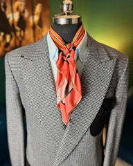 Threebooy  Classic Grid Men's Suits 2 Pieces Blazer Pants Double Breasted Prom Dinner Formal Occasion