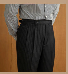 Threebooy  Men's Suits 3 Pieces Blazer Vest Pants Bow Collar Single Breasted Buckle Work Wear Bussiness Wedding