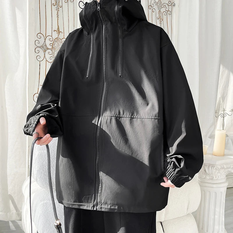 Threebooy Men's Korean Style Clothes Men's Coats Models 2024 Harajuku Original Clothing Outerwear Spring Jackets Popular