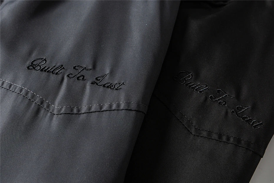 Vintage Letter Embroidery Bomber Jacket Men Streetwear Harajuku Splicing Cargo Coat Oversized Autumn New Loose Casual Jacket