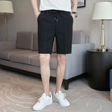 Threebooy  Men Summer High Quality Casual Shorts/Male Loose Elastic Waistline Harlan Shorts New Style Beach Shorts