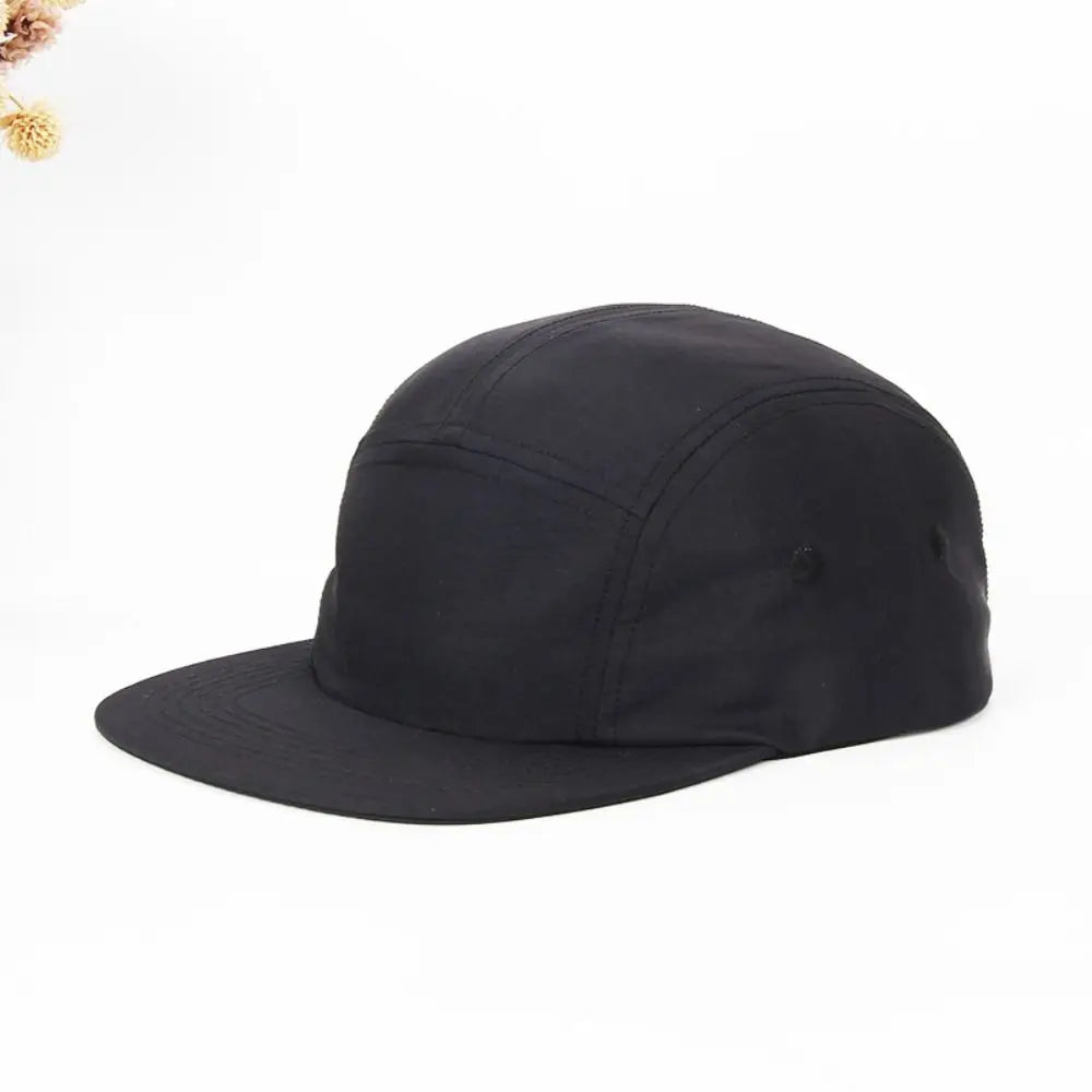 Threebooy  Quick Drying Waterproof Nylon Five 5 Panel Baseball Cap Casquette Snapback Caps Cappello Hip Hop Hats For Men Women