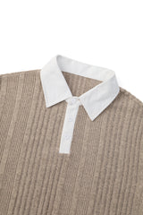 Threebooy  Men's Summer Casual Fashion Polo Shirt is Versatile and Suitable for Any Occasion with Lightweight and Breathable Fabric