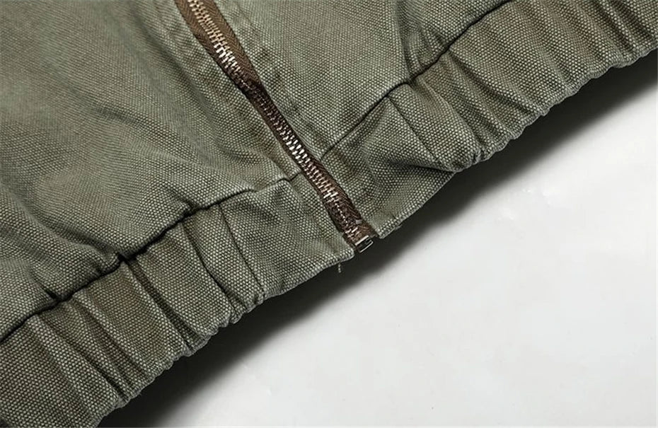 Threebooy Vintage Splicing Hooded Jackets Mens Streetwear Punk Y2k Canvas Cargo Coats Harajuku Loose Casual Hip Hop Washed Jackets Male