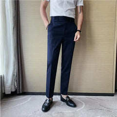 Threebooy Wedding Dress Pants for Men Business Suit Pant Casual Slim Formal Pants Pantalon Costume Men Suit Trousers Plus size 29-36