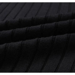 Threebooy  Trend Fashion Autumn Winter Sweaters Men Solid O-Neck Screw Thread Thicken Smart Casual Long Sleeve Slim Pullovers Knitted Tops