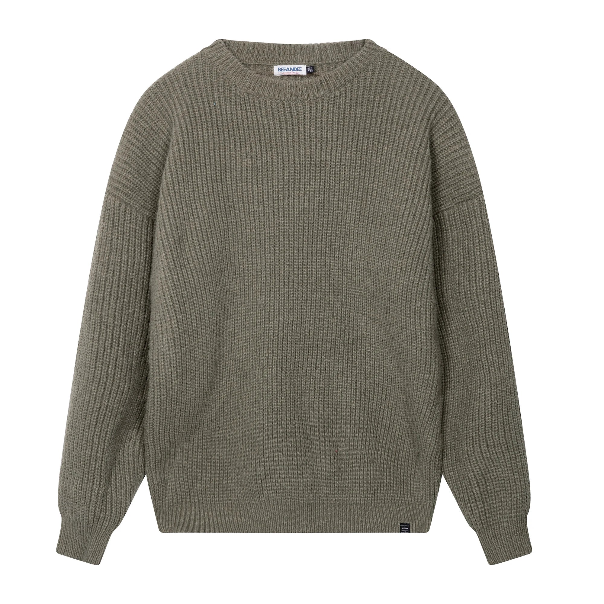 Threebooy Sweater Men Oversize Knit Pull Homme O-neck Male Knitted Sweater Pullover Jumper Harajuku Casual Streetwear Korean Men Sweaters