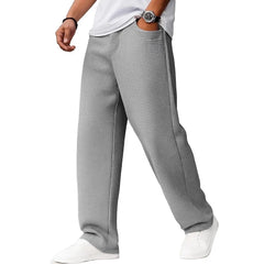 Threebooy  Fashionable Casual Pineapple Pattern Men's Straight Leg Long Pants Autumn Winter New Arrival Embroidery Sporty...