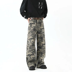 Threebooy  Summer Outdoor Casual Pants men Camouflage Straight Leg Breathable Comfort Travel Hiking Military Jogger Streetwear man Trousers