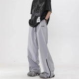 Threebooy Parachute Sports Pants Joggers Men Korean Oversize Wide Leg Trousers Male Sportswear Casual Loose Streetwear Hip Hop