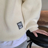 Threebooy Hooded Sweater Coat American Vintage Sweater Casual Knitted Sweaters Men Pullover Jumpers Men Fashion Clothing Streetwear Tops