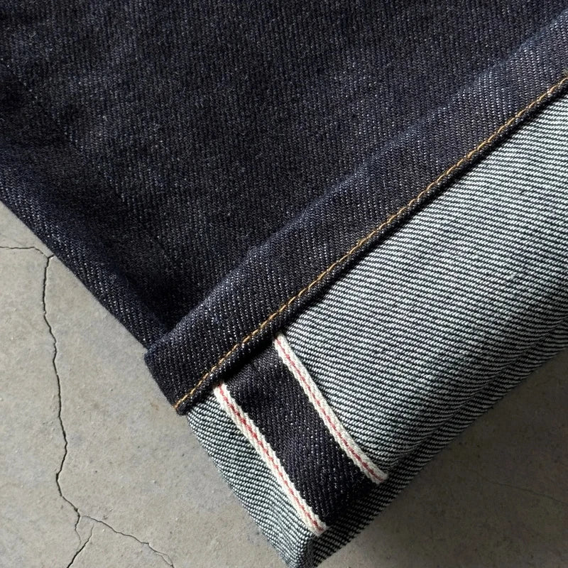 Threebooy  Y2K Baggy jeans Cherry Blossom Selvedge Embroidery Denim Pants men women denim fabric American Hiphop Streetwear Wide Leg Jeans