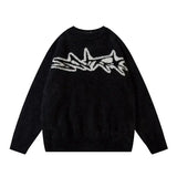 Threebooy Sweater New Original Fashion Brand Oversize Design Sense Korean Men's Casual Knitwear High Street Sweater