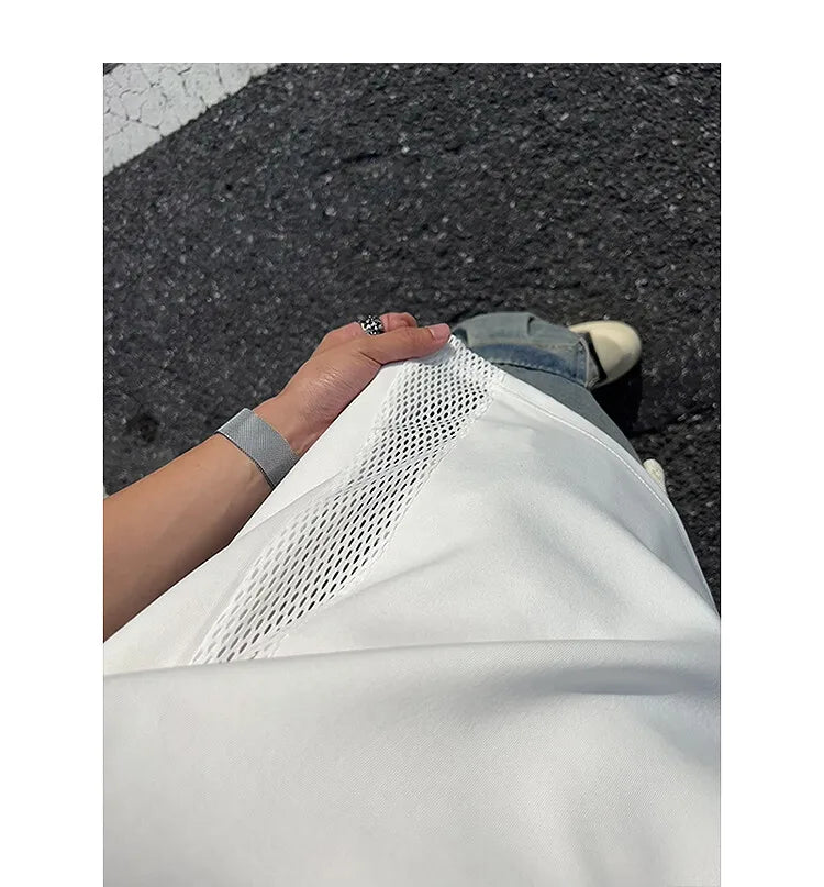 Threebooy Short Sleeve Slim Fit Tshirt men Breathable Design Trendy Fashion Summer Casual Comfort Lightweight Ventilation Style Streetwear