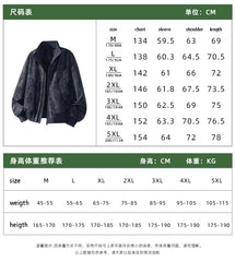 Threebooy  Jacket Men Autumn New Arrival Short Loose Tie Dye Jacket Stand Collar Casual Streetwear Outerwear Bomber