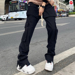 Threebooy Oversize Pants Cargo Y2k Sweatpants Male Men Trousers Man Casual Black Men's Hip Hop Trendyol Baggy Women's Fashion