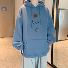 Threebooy Men's Vintage Heavyweight Sweatshirt Trendy Ins Hoodie American Tide oversize 12 Color Long Sleeve Sweatshirt Basic Clothing