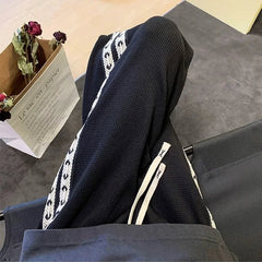 Threebooy Male Sweat Pants Black Wide Leg Sweatpants for Men Straight Trousers Hip-hop Summer Fashion Tracksuit Bottoms Young La Elastic