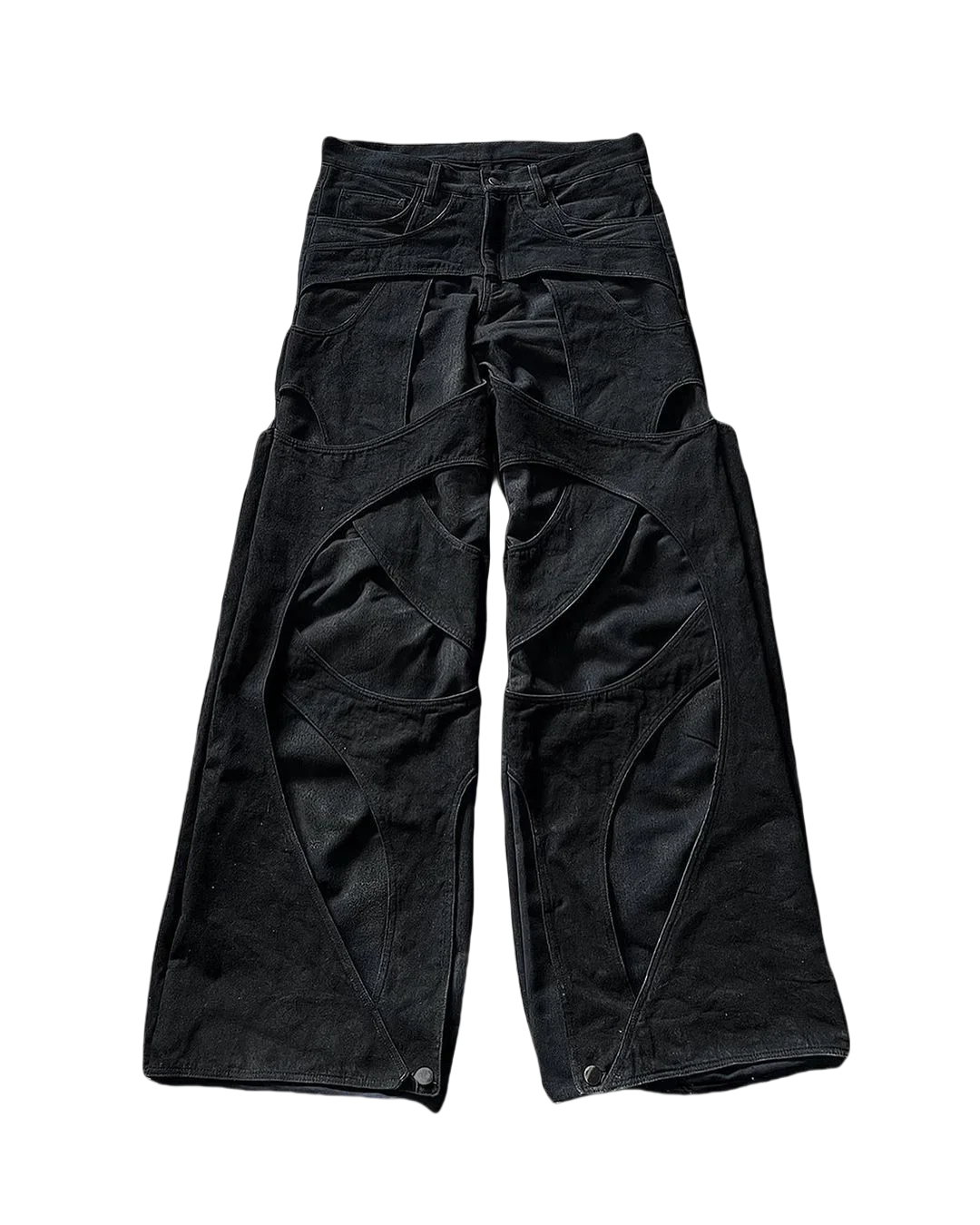Threebooy Harajuku Hip Hop High Waisted Jeans New Gothic Retro Wide Leg Straight Black Y2k Baggy Jeans Denim Pants Mens Womens Streetwear