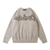 Threebooy Sweater New Original Fashion Brand Oversize Design Sense Korean Men's Casual Knitwear High Street Sweater