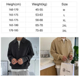 Threebooy Men Korean Fashion Knitwear Harajuku Knit Sweater Casual Pullovers Jumpers Warm Sweatshirts Vintage Sweaters Man Winter Clothing