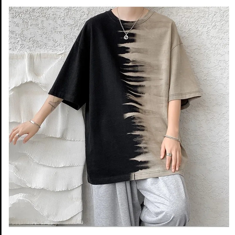 Threebooy Summer Men's T-Shirt Oversized T Shirt For Men Casual Short Sleeve Hip Hop Tee Shirt Pullover Mens T-shirt Top