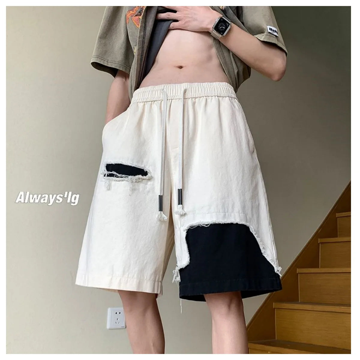 Threebooy Men's Casual Shorts Wide Trendyol Harajuku Pants Designer Y2k Summer Women's Fashion Cotton Baggy Basketball Hip Hop Clothing