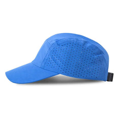 Threebooy  Casual Ultralight Mesh Baseball Cap Breathable Solid Color Running Cap Adjustable Quick Drying Outdoor Sports Caps Unisex