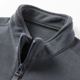 Threebooy Autumn and Winter Warm Men's Turtlenecks Business Casual Top Solid Color Pullover Henley