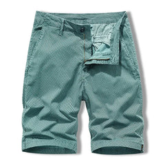 Threebooy  Korean Men's Summer Casual Half-Pant Workwear Trendy Brand Cargo Pants Social Media Popular Style Five-Piece Pants Male Wear