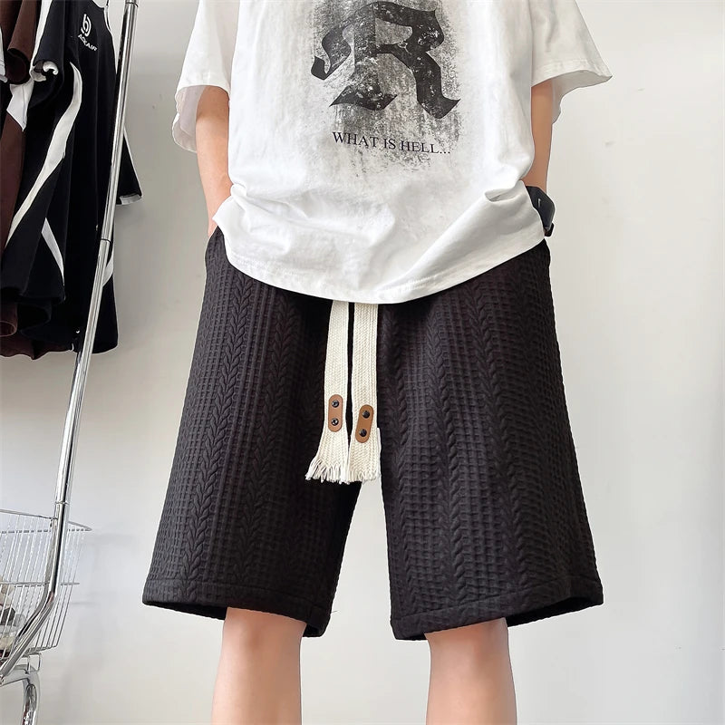 Threebooy Streetwear Jorts Baggy Original Clothing Mens Clothes Summer Shorts for Man Fashion