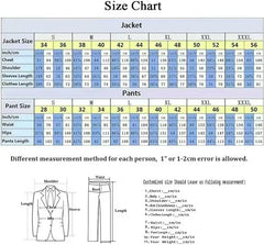 Threebooy  Men Suit Men Ball Dress Banquet Temperament Business Suit