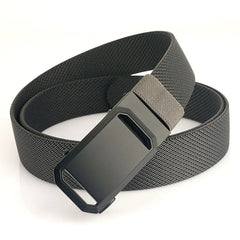 Threebooy  New Golf Sports Canvas Outdoor Hunting Casual Belt Tactical Belt Metal Automatic Buckle Tough Nylon Men Military Belt