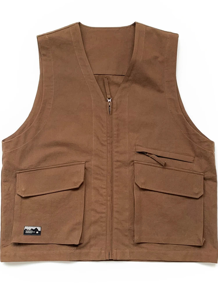 Threebooy  New Summer Japanese Retro Work Suit Vest Men Women Korean Fashion College Style Loose Sports Casual Sleeveless Versatile Jacket
