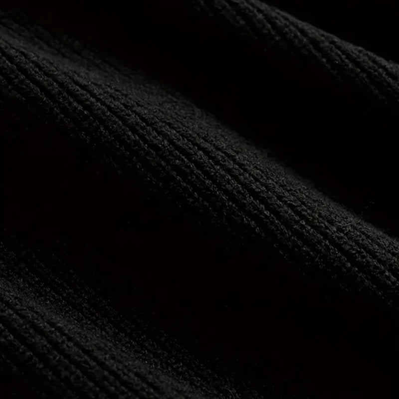 Threebooy  New Luxury Casual Men Sweater Vest Leisure Trendy Knit V Neck Button-down Solid Color Sleeveless Cardigan Retro Basic Waistcoats