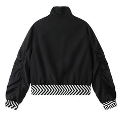 Threebooy Vintage Stars Patch Jackets Mens Harajuku Varsity Baseball Jacket Men Oversized Autumn New Streetwear Loose Casual Coats Unisex