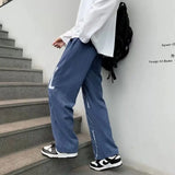 Threebooy Long Straight Stylish Trousers for Men Low Price Fashion 2024 Classic New In Y2k Korean Style Sale Streetwear Casual Pants Man